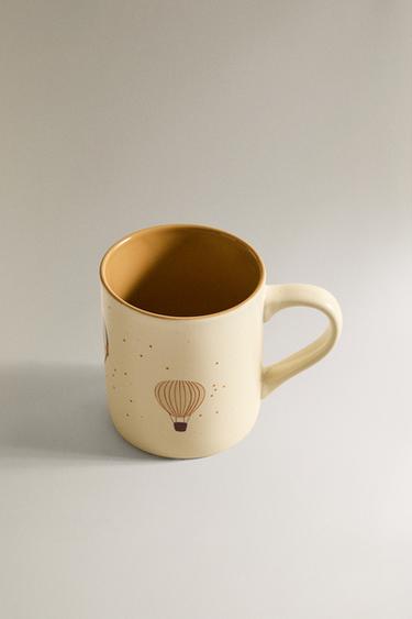 KIDS' CERAMIC BALLOON MUG - Multicoloured by Zara - Image 1