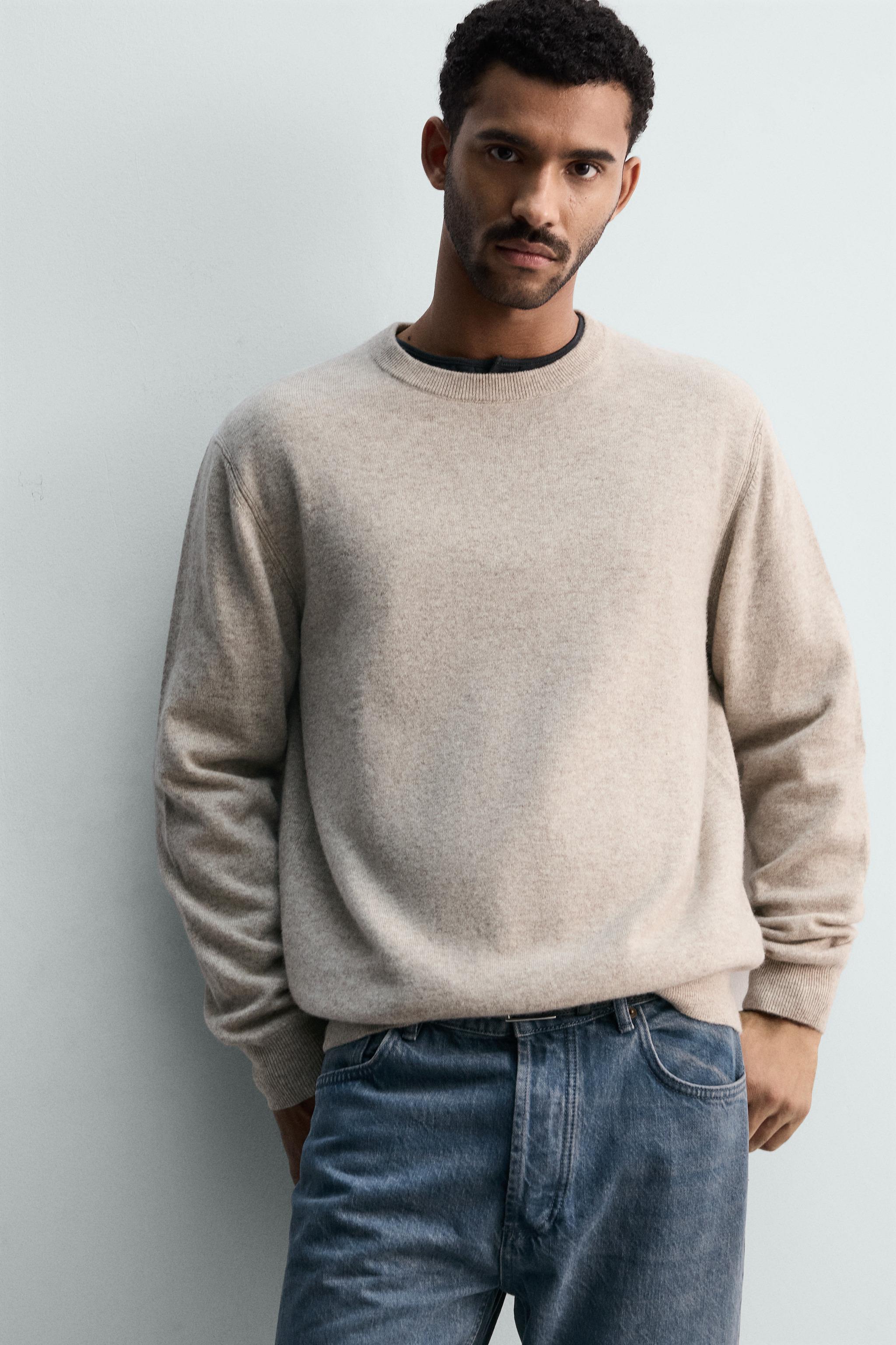 LIGHT WOOL - CASHMERE JUMPER