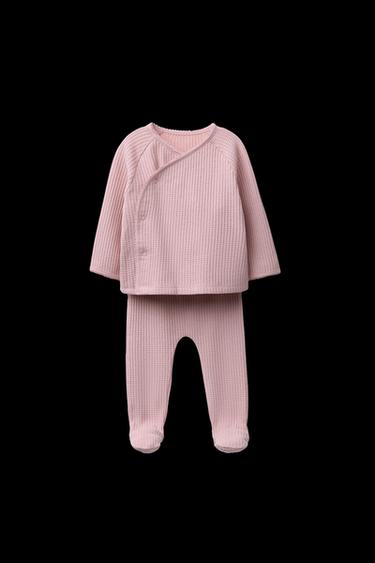 PICUETA T-SHIRT AND LEGGINGS SET - Chalk pink by Zara - Image 0