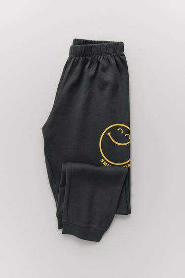 6-14 РОКІВ/ ПІЖАМА SMILEYWORLD ® - Антрацитовий сірий Zara