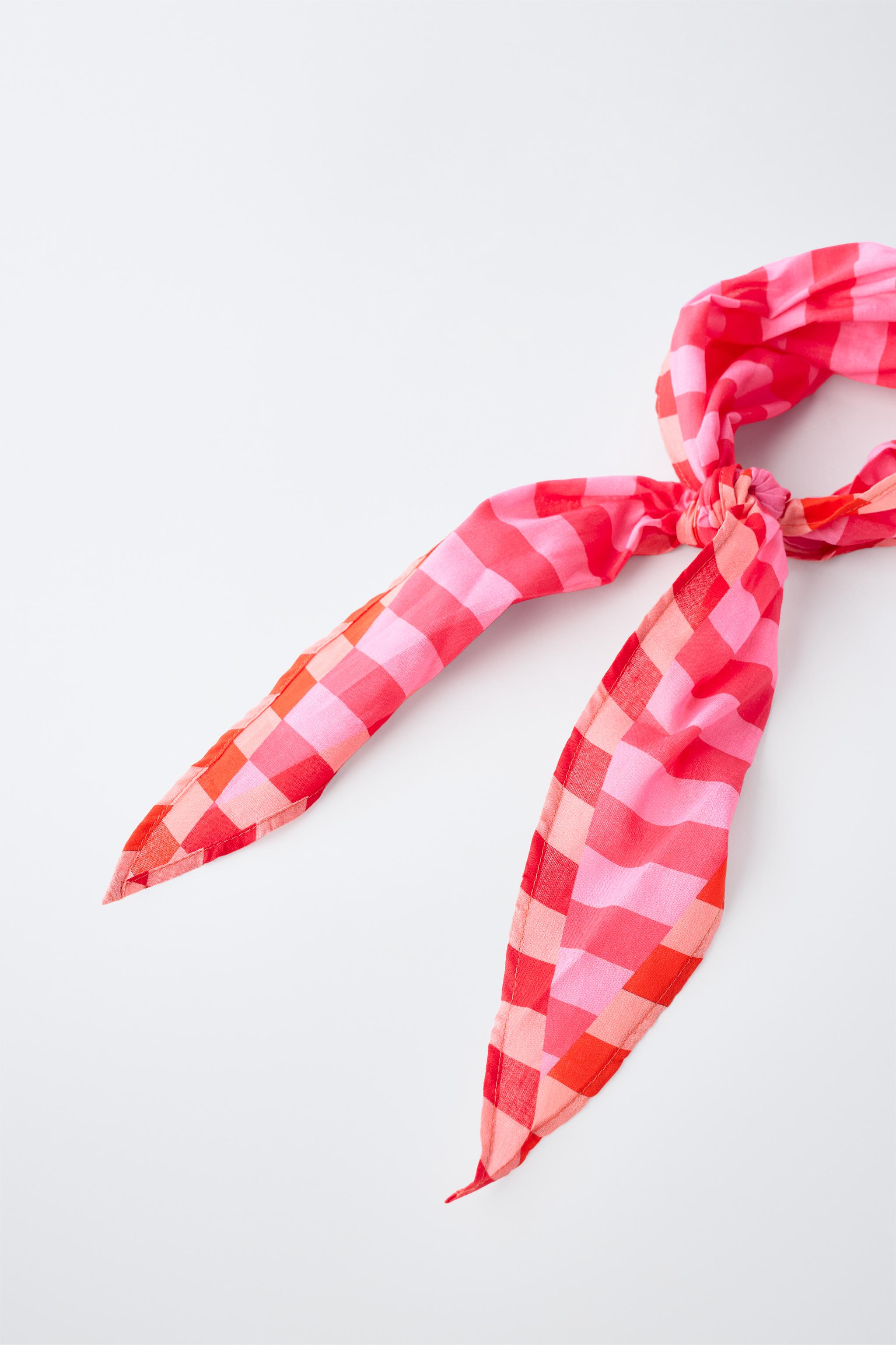 Детские аксессуары Zara STRIPED BANDANA — фото 4