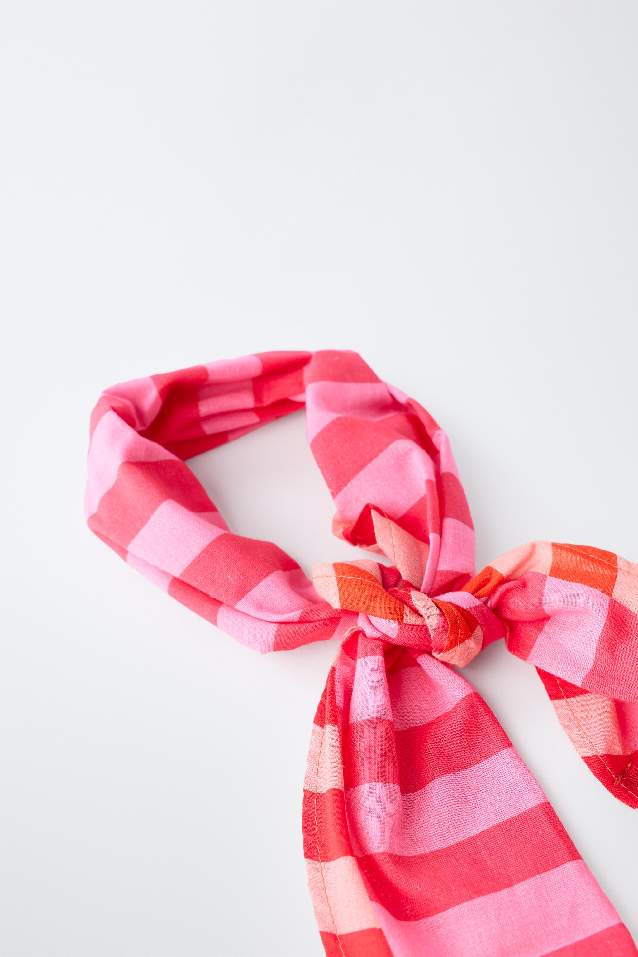 Детские аксессуары Zara STRIPED BANDANA — фото 3