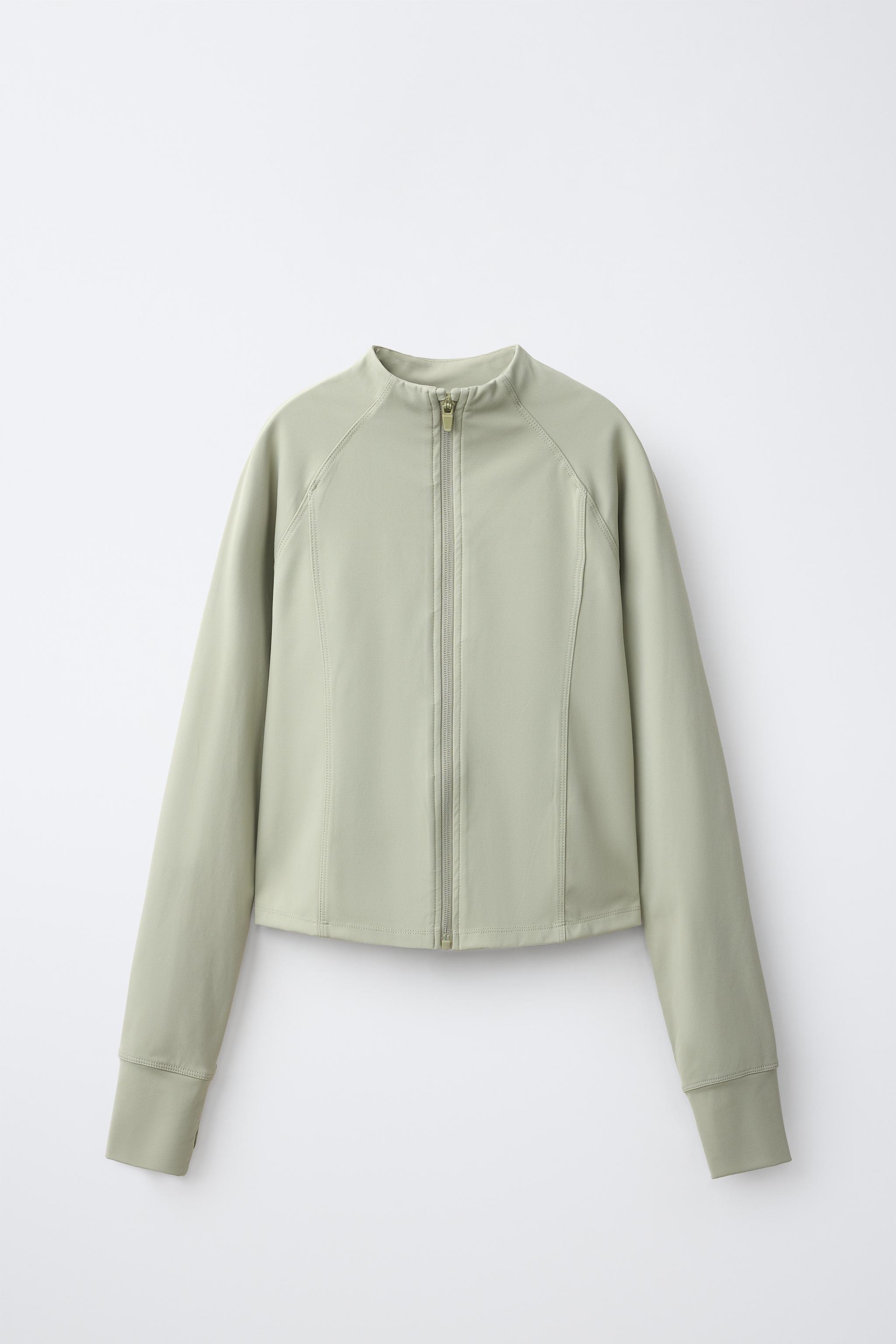 SPORTY TECHNICAL SWEATSHIRT - Greenish | ZARA United States