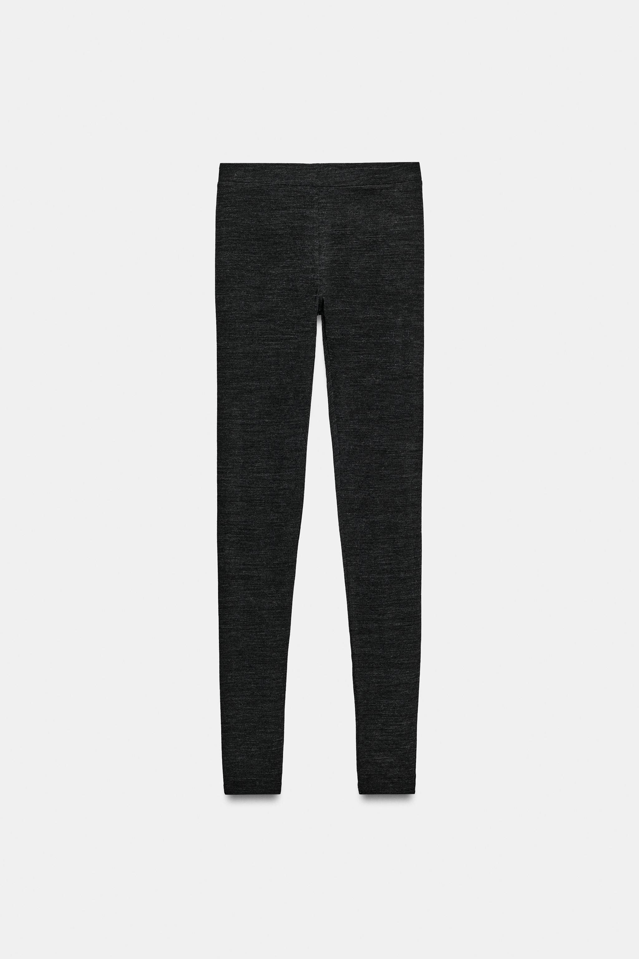 Женские леггинсы Zara STIRRUP LEGGINGS — фото 4