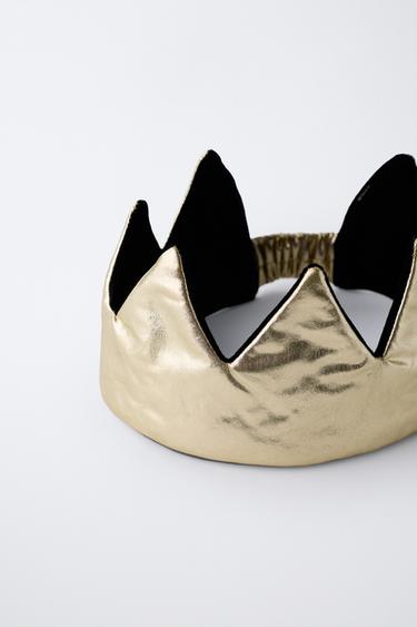 VELVET REVERSIBLE CROWN - Black by Zara - Image 2