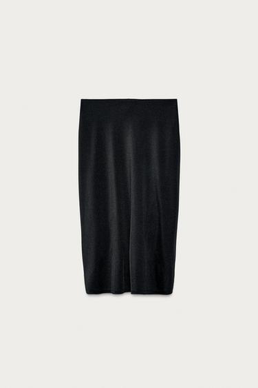 PLAIN POLYAMIDE BLEND PAREO MARISA BERENSON X ZARA — Black 2