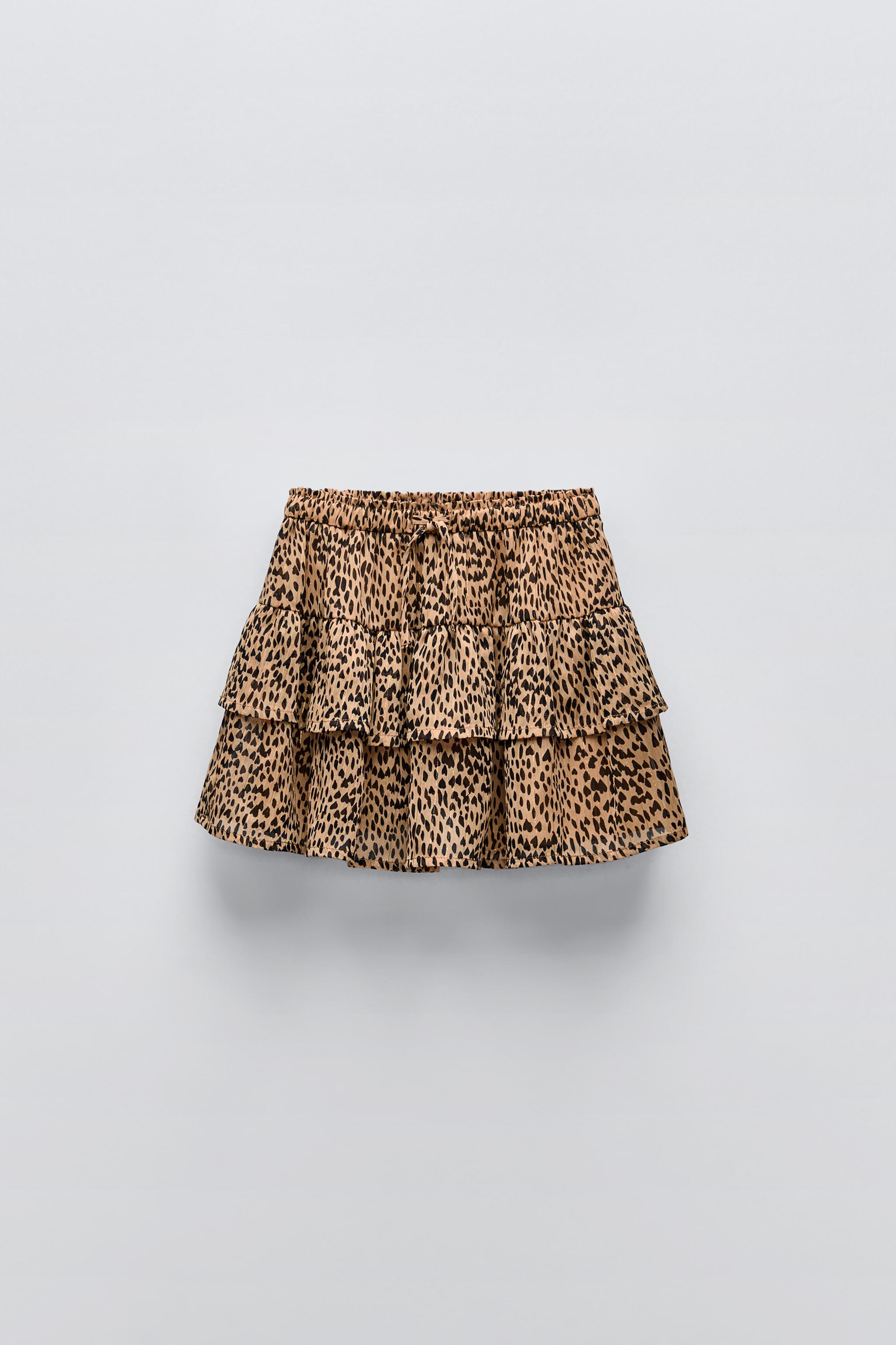 ANIMAL PRINT SKORT