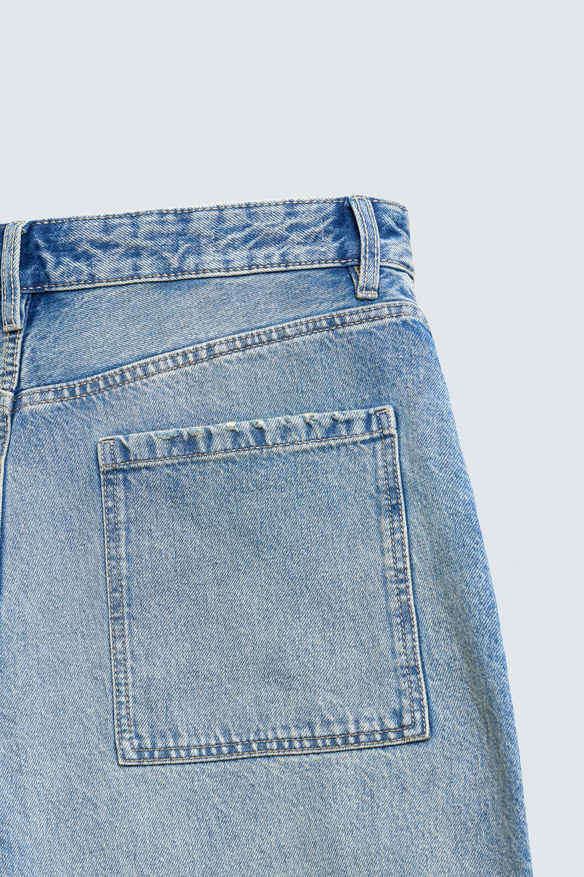 TAPERED WIDE FIT JEANS