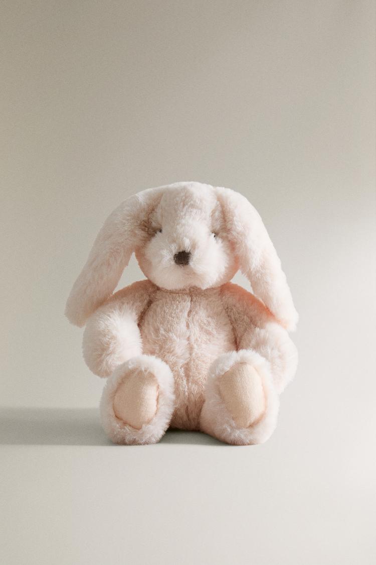 CHILDREN'S BUNNY PLUSH TOY Light pink ZARA United States