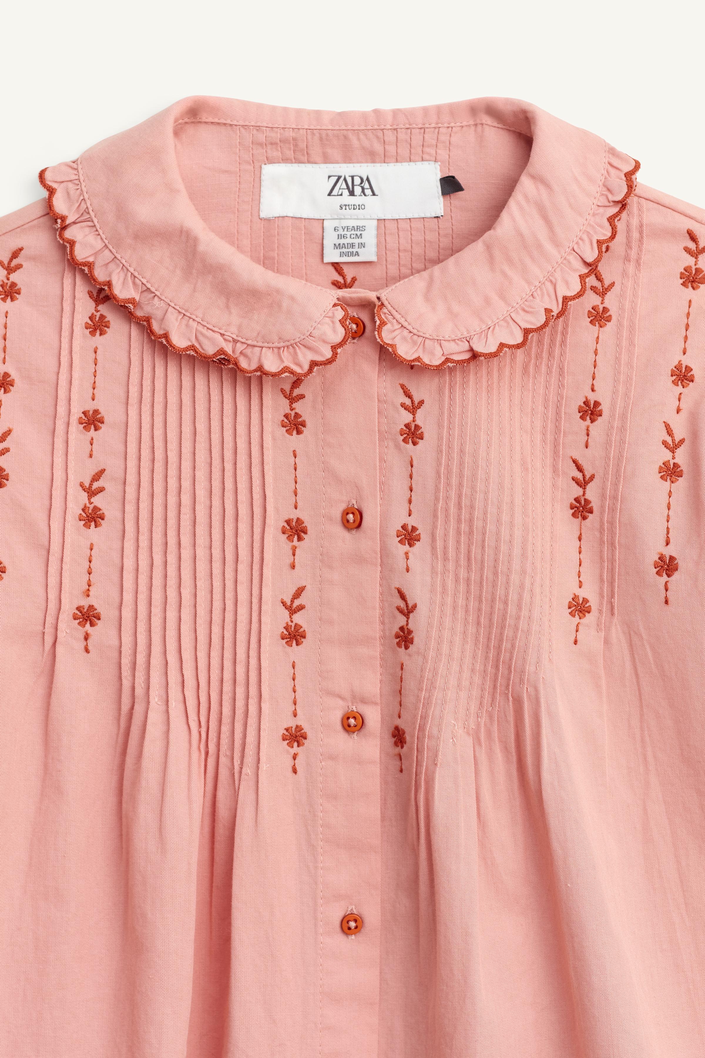 LIMITED EDITION EMBROIDERED FLORAL SHIRT