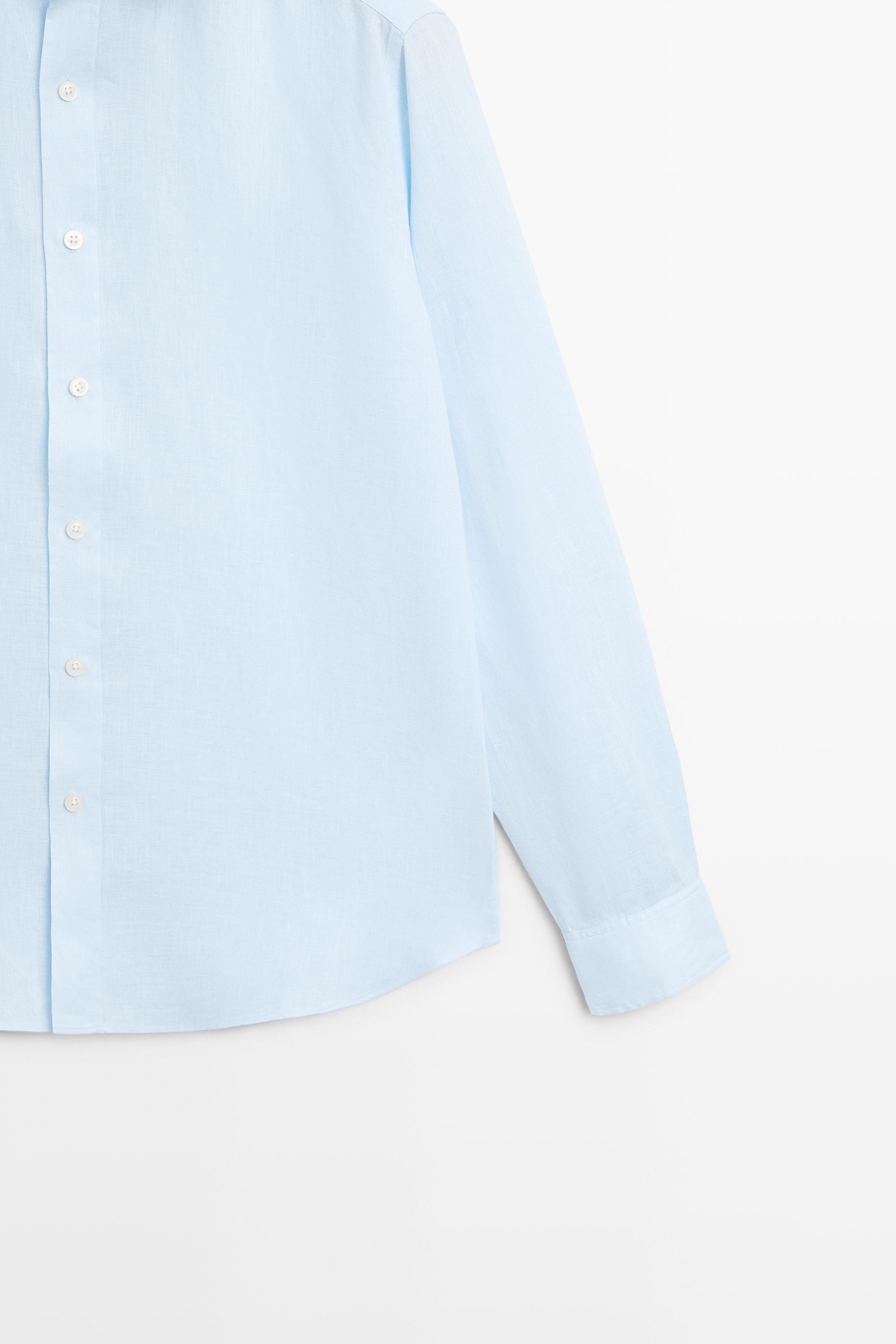 Chemise 100 % lin regular fit