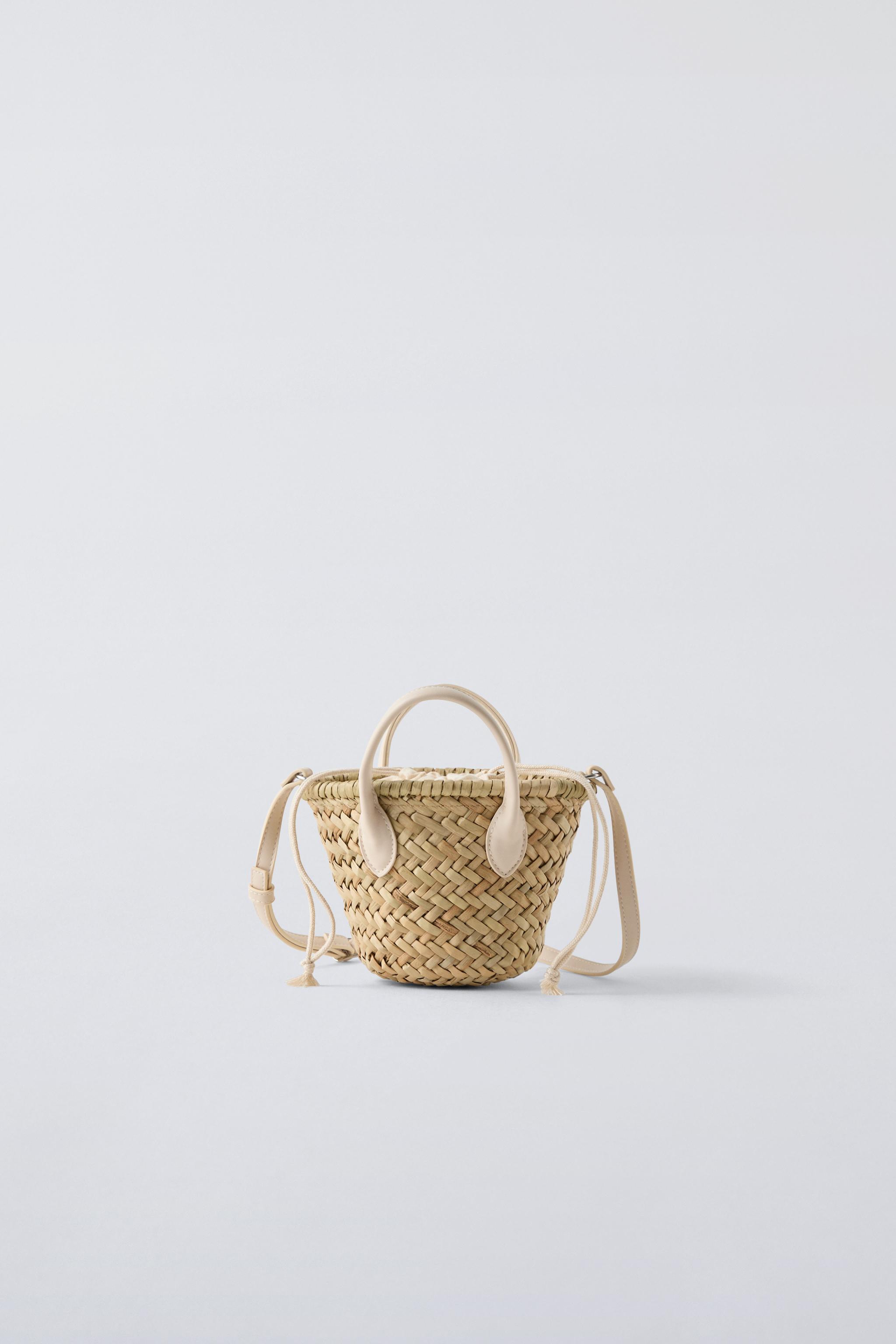 ZARA MINI BASKET newest BAG