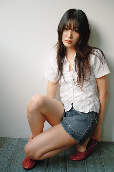 GATHERED POPLIN SHIRT - White by Zara