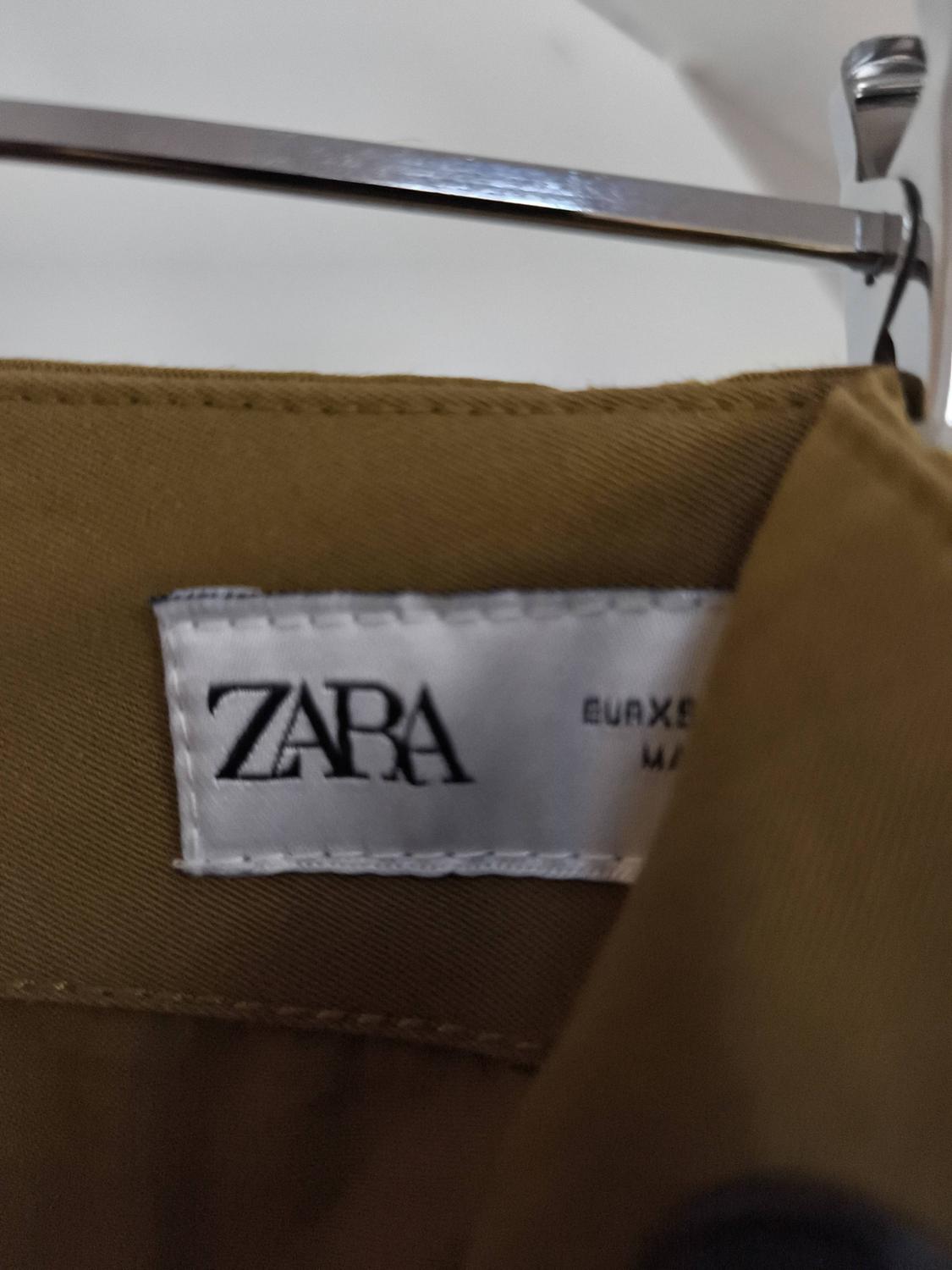 ZW COLLECTION BELTED WIDE-LEG TROUSERS - Image 3