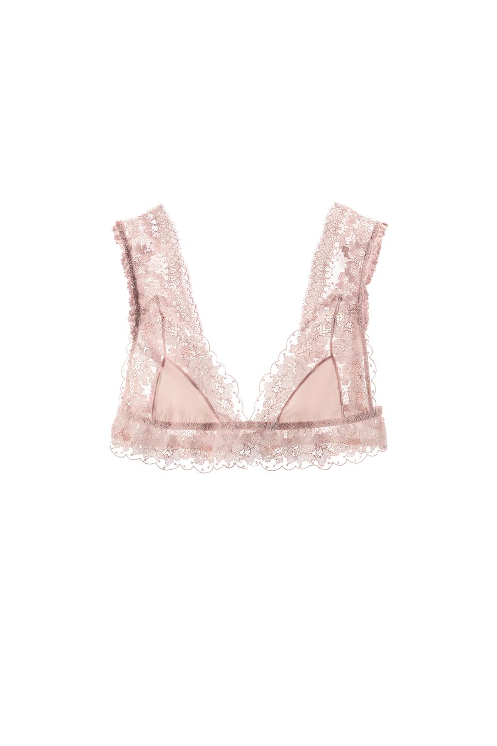 TRIANGLE LACE COMBINATION BRA - image 3