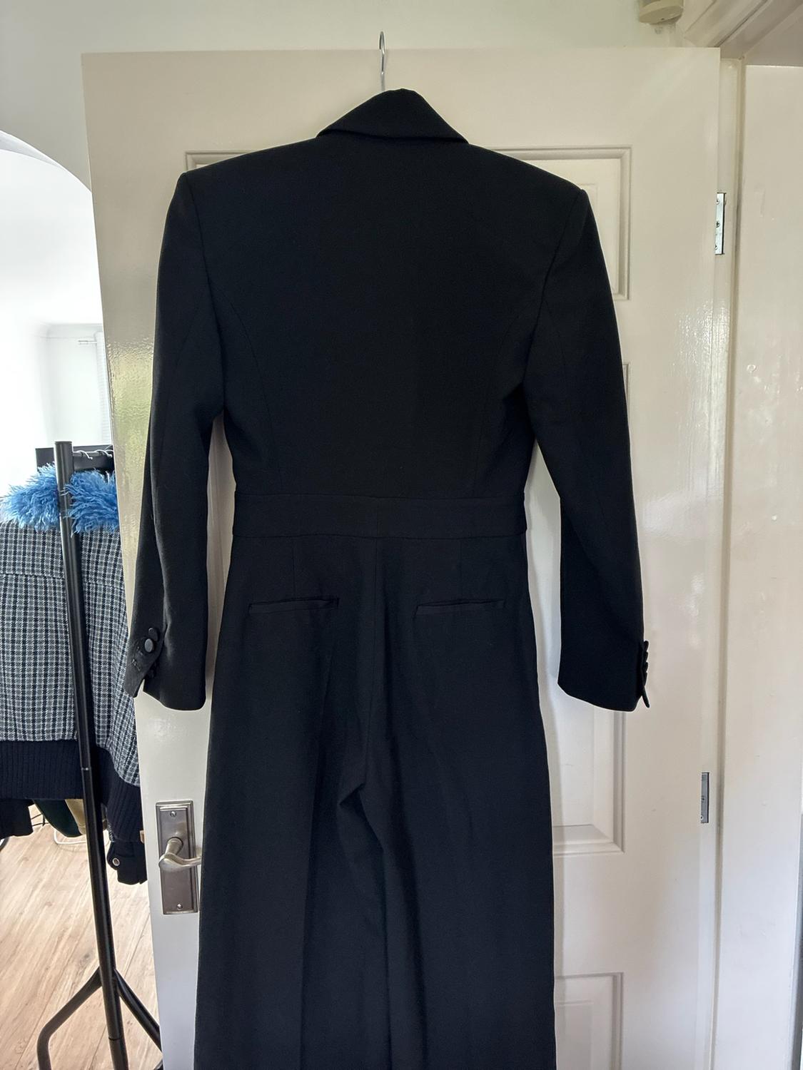 ZW COLLECTION LIMITED EDITION SMOKING JUMPSUIT WITH SASH - Image 3