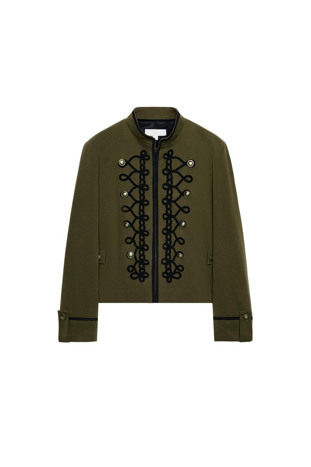 BLAZER WITH EPAULETS AND FIREMAN CLASP - image 3