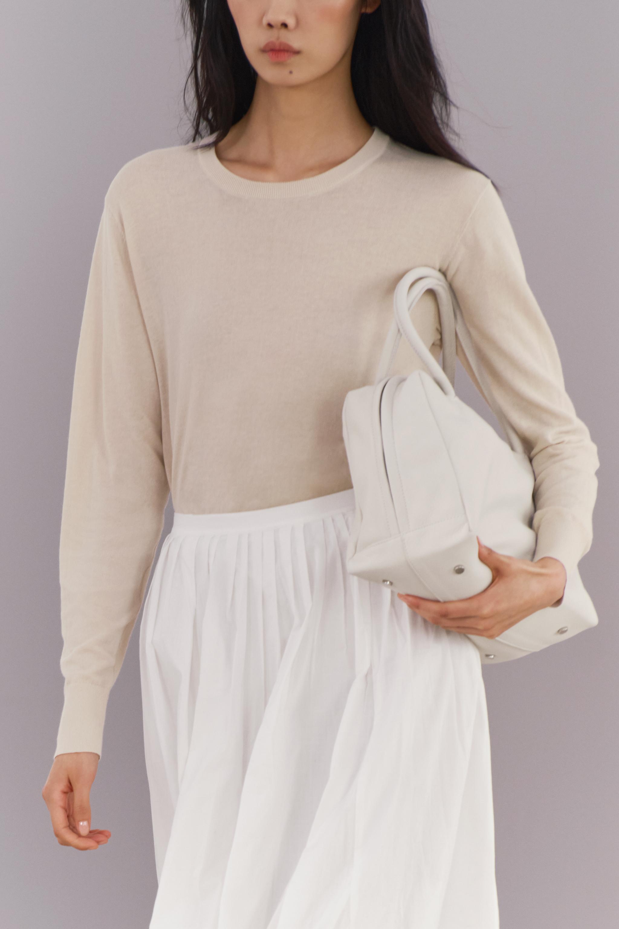 Zara shop white sweater