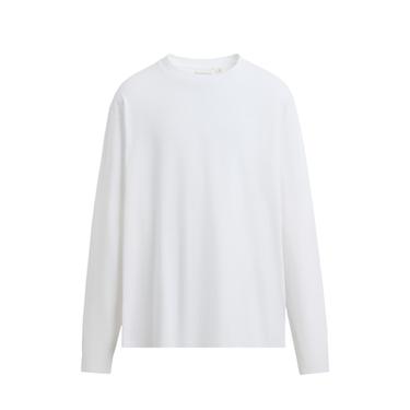 LIGHTWEIGHT LONG SLEEVE T-SHIRT - White by Zara