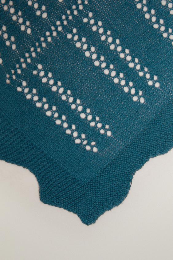 COUVERTURE BÉBÉ MAILLE - Bleu de Zara - Image 1