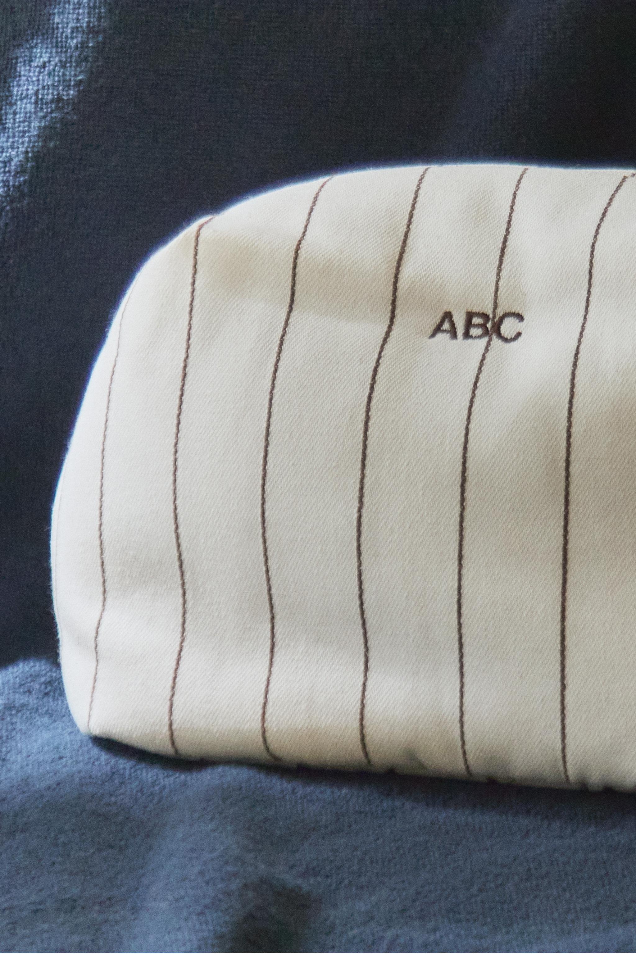 TROUSSE DE TOILETTE RAYURES