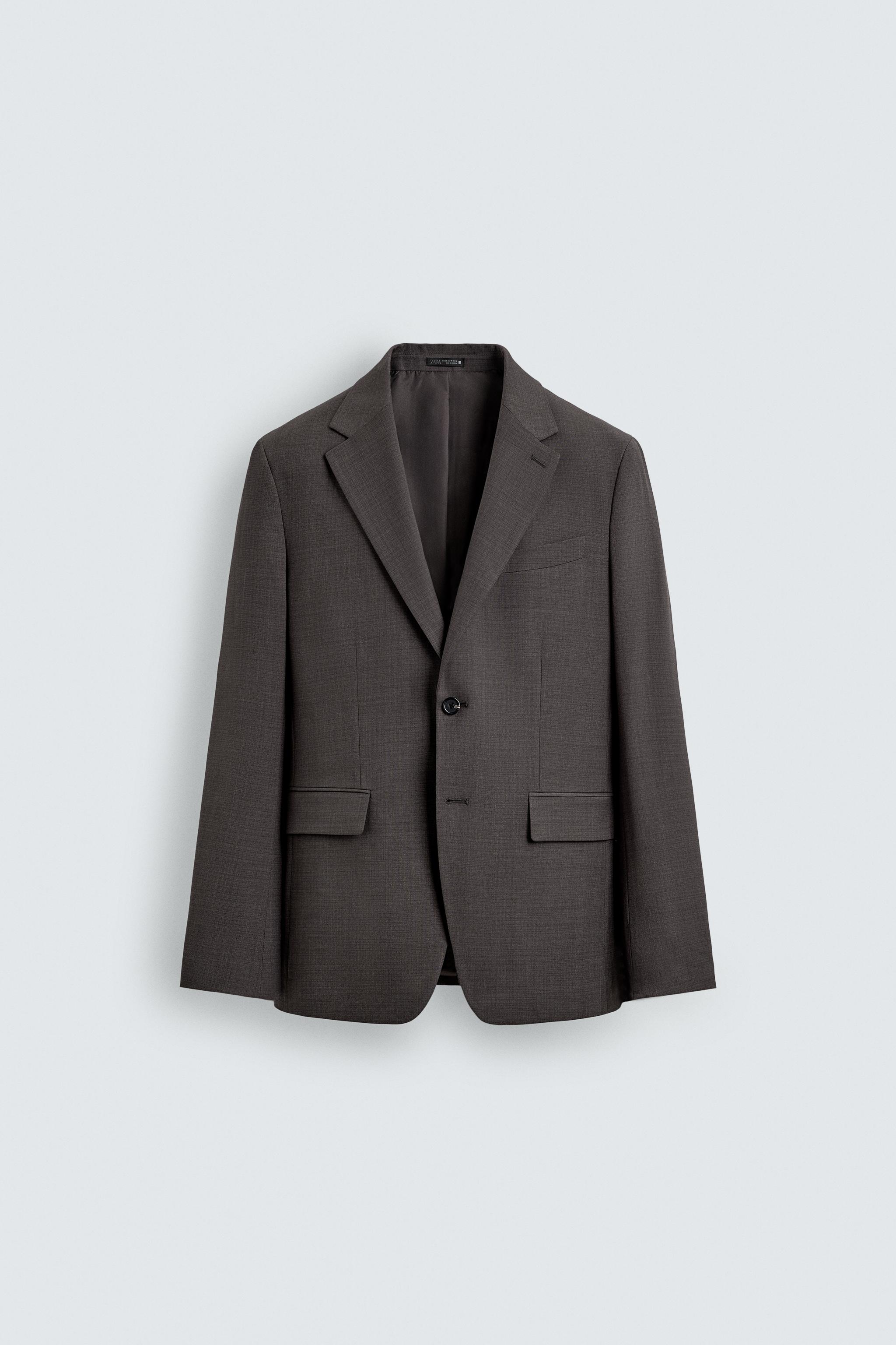 VESTE DE COSTUME STRUCTURÉE