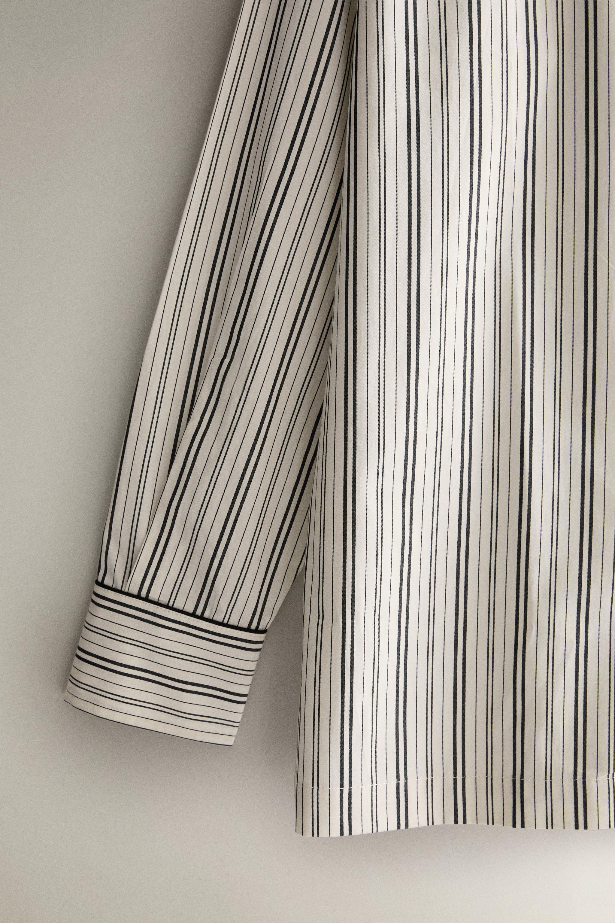 COTTON STRIPED SHIRT