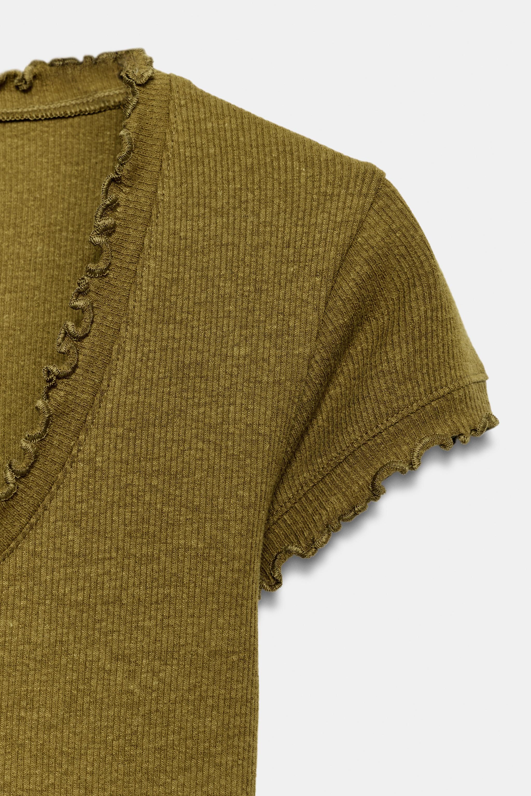 SHORT SLEEVE LINEN T-SHIRT