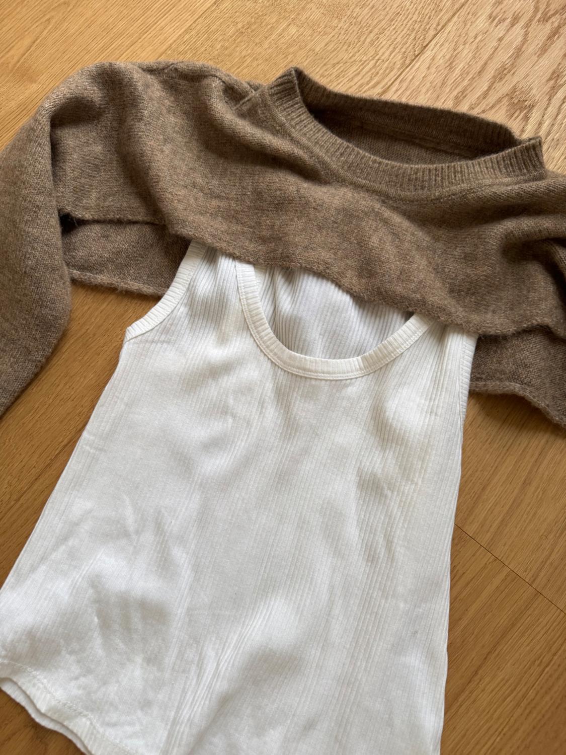 CONTRAST TOP WITH T-SHIRT - Image 3
