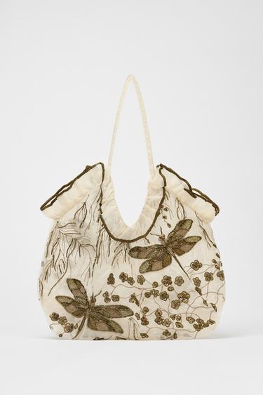 SHOPPER بتفصيل تطريزات - مُذهب الخاص بـ Zara