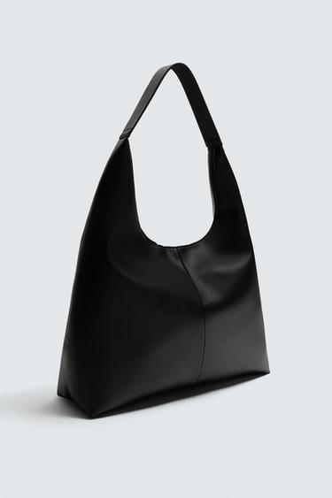 SAC SHOPPER LISSE - Noir de Zara - Image 3