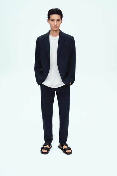 COMFORT SUIT BLAZER - Navy blue by Zara
