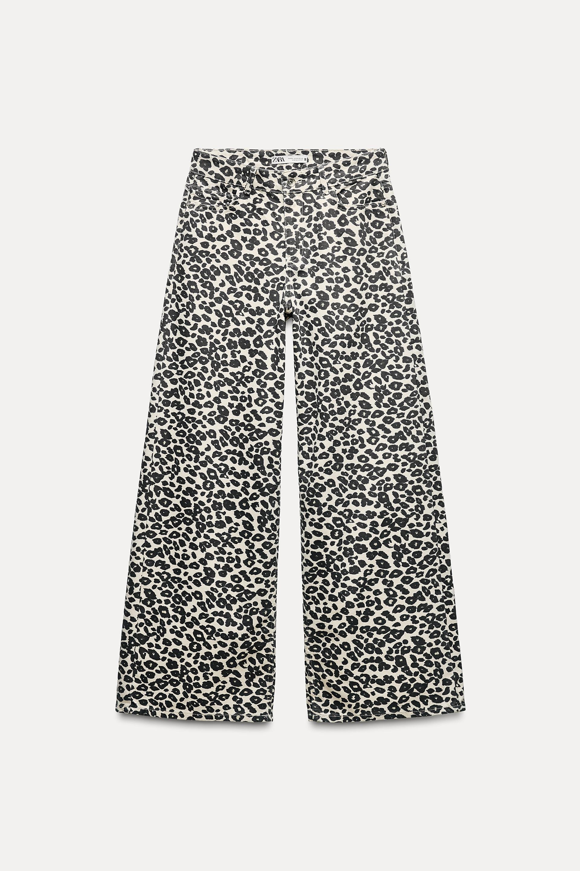 ΤΖΙΝ Z1975 WIDE LEG ANIMAL PRINT