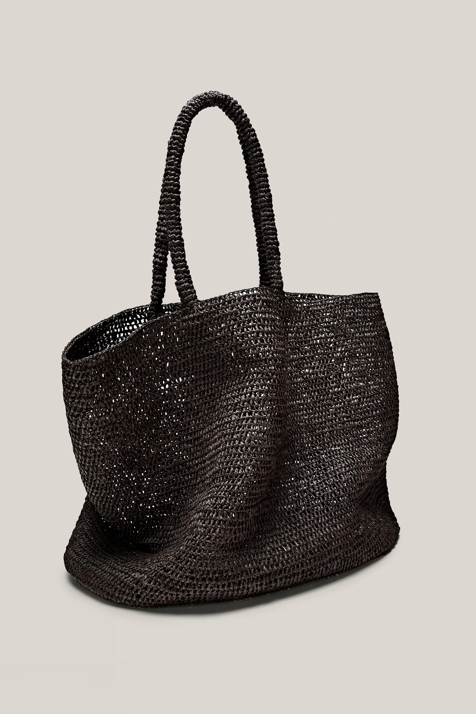 100% raffia maxi tote bag - LIMITED EDITION