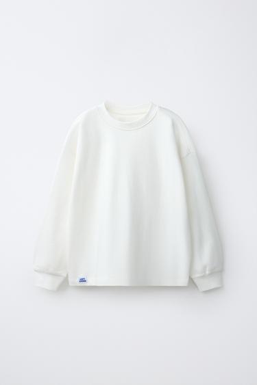 T-SHIRT LISA INTERLOCK - Branco da Zara