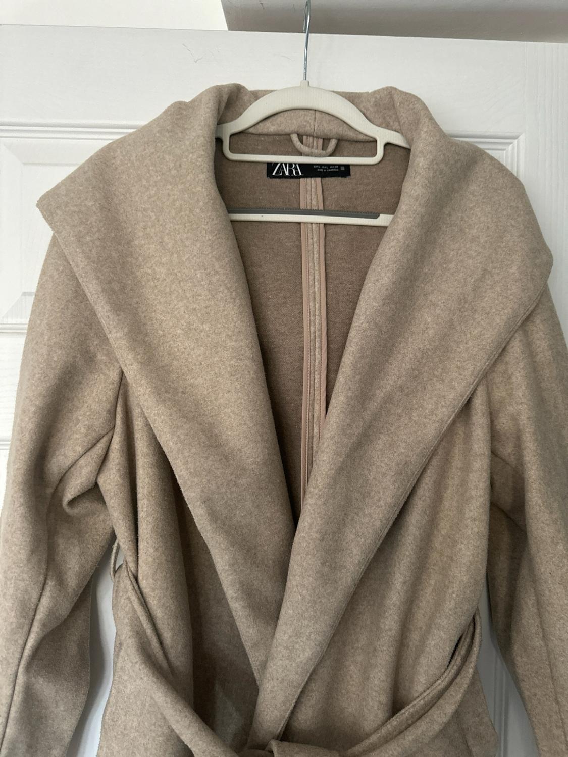 SOFT COAT WITH HOOD - Image 2