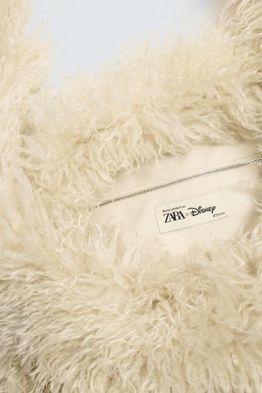 SAC BANDOULIÈRE EFFET FOURRURE HARRY LAMBERT FOR ZARA x DISNEY - Écru de Zara - Image 4