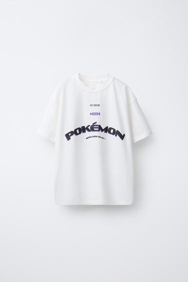 Zara GENGAR POKÉMON ™ PRINTED T-SHIRT - Ecru - Image 0