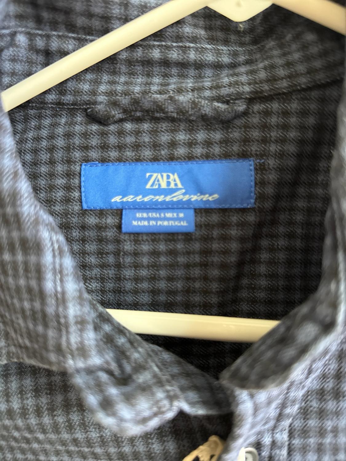 CAMISA FRANELA CUADROS&nbsp;AARON LEVINE X ZARA - Image 4