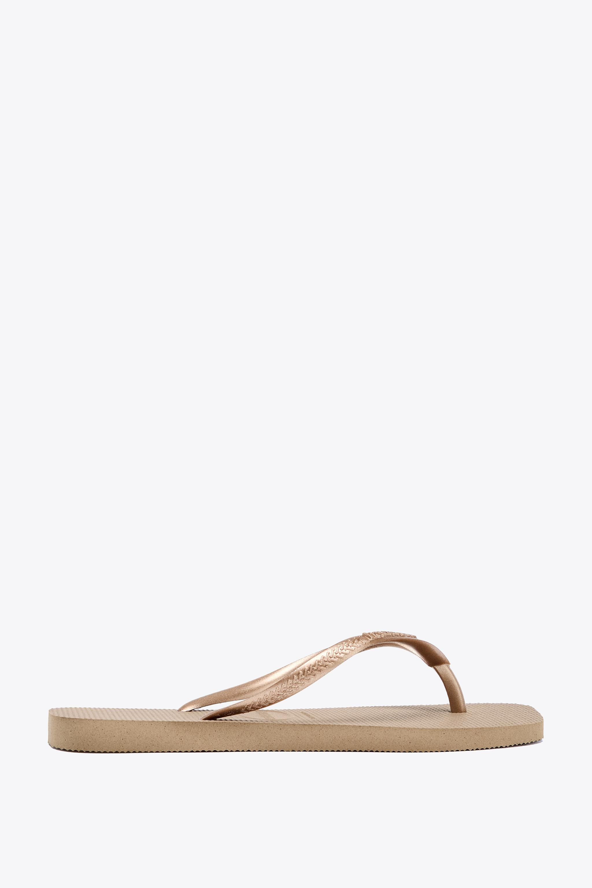 HAVAIANAS ® x ZARA サンダル - ブラウン | ZARA Japan / 日本