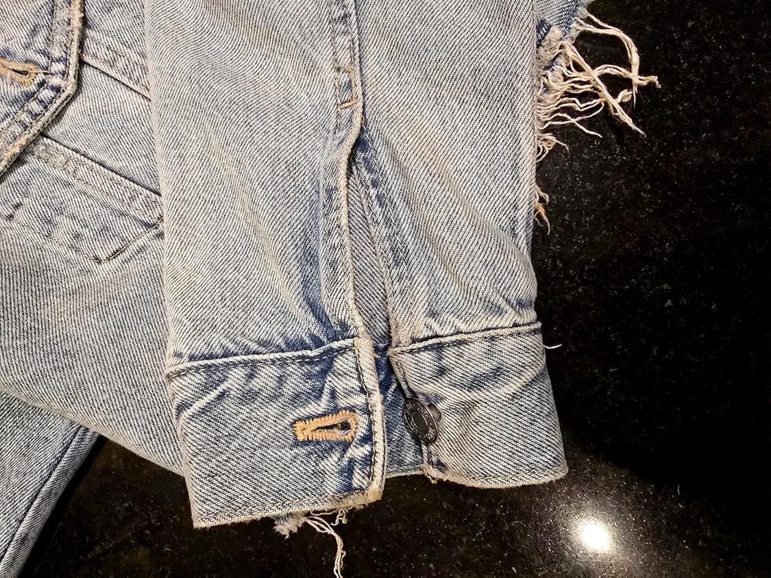 TRF CROP DENIM JACKET - Image 5