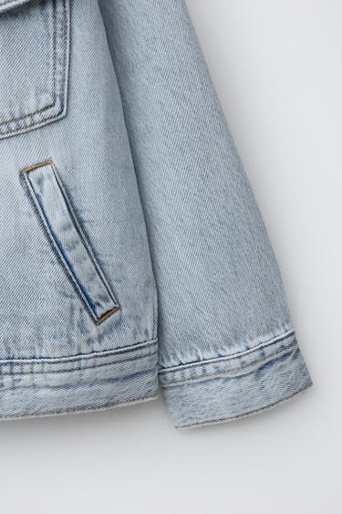 DENIM JACKET - Light blue by Zara - Image 3