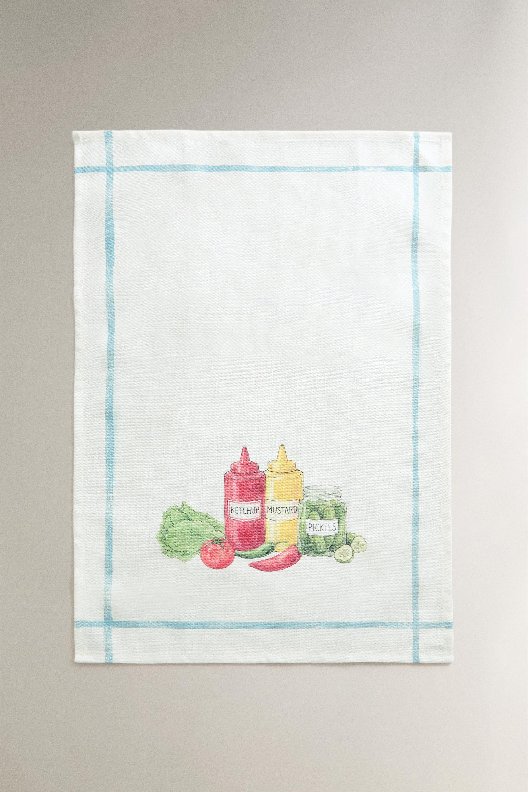 BARBECUE KITCHEN TOWELS (PACK OF 2)