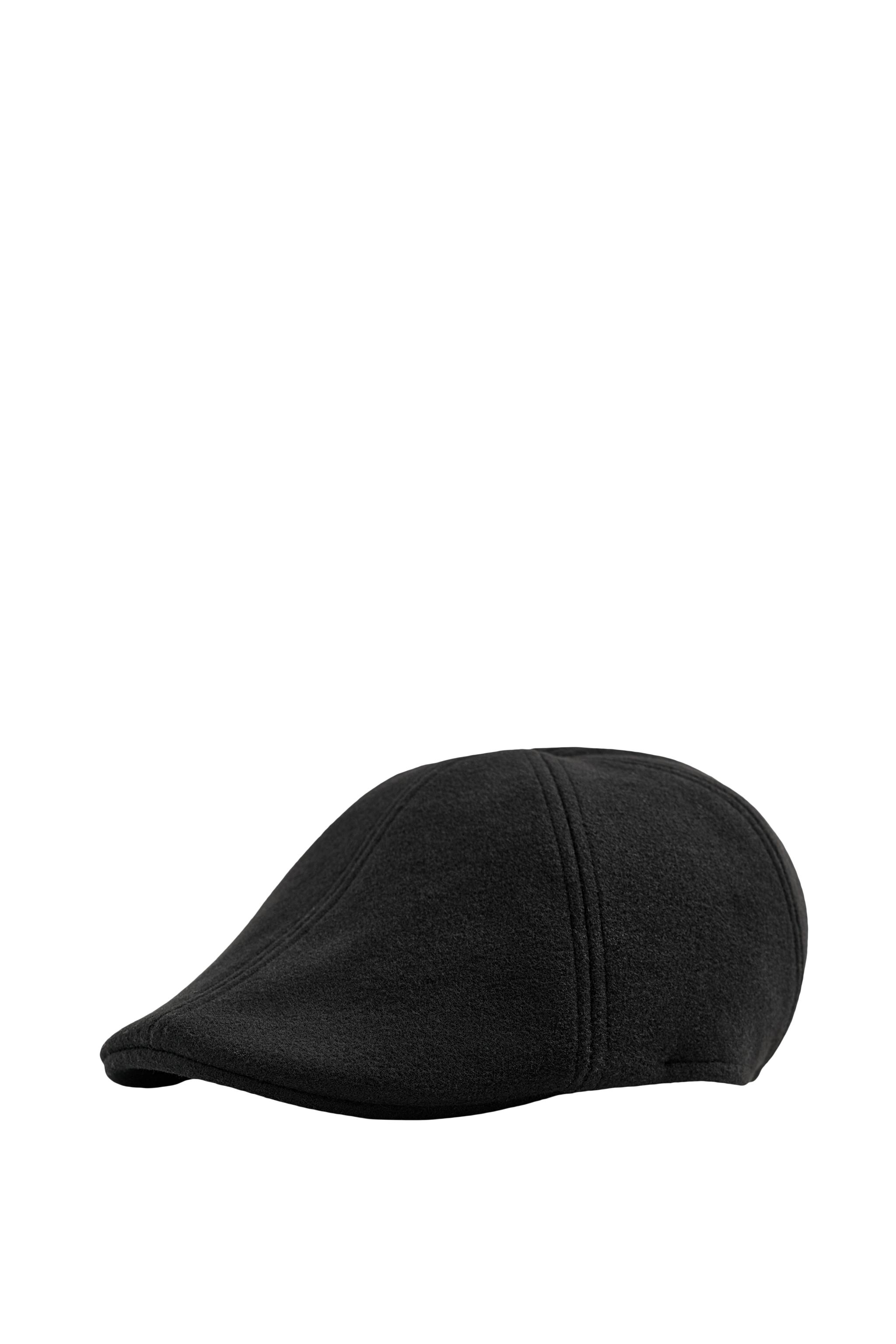 Zara Black Beret FLANNEL BERET - Brown | ZARA United States main image 4