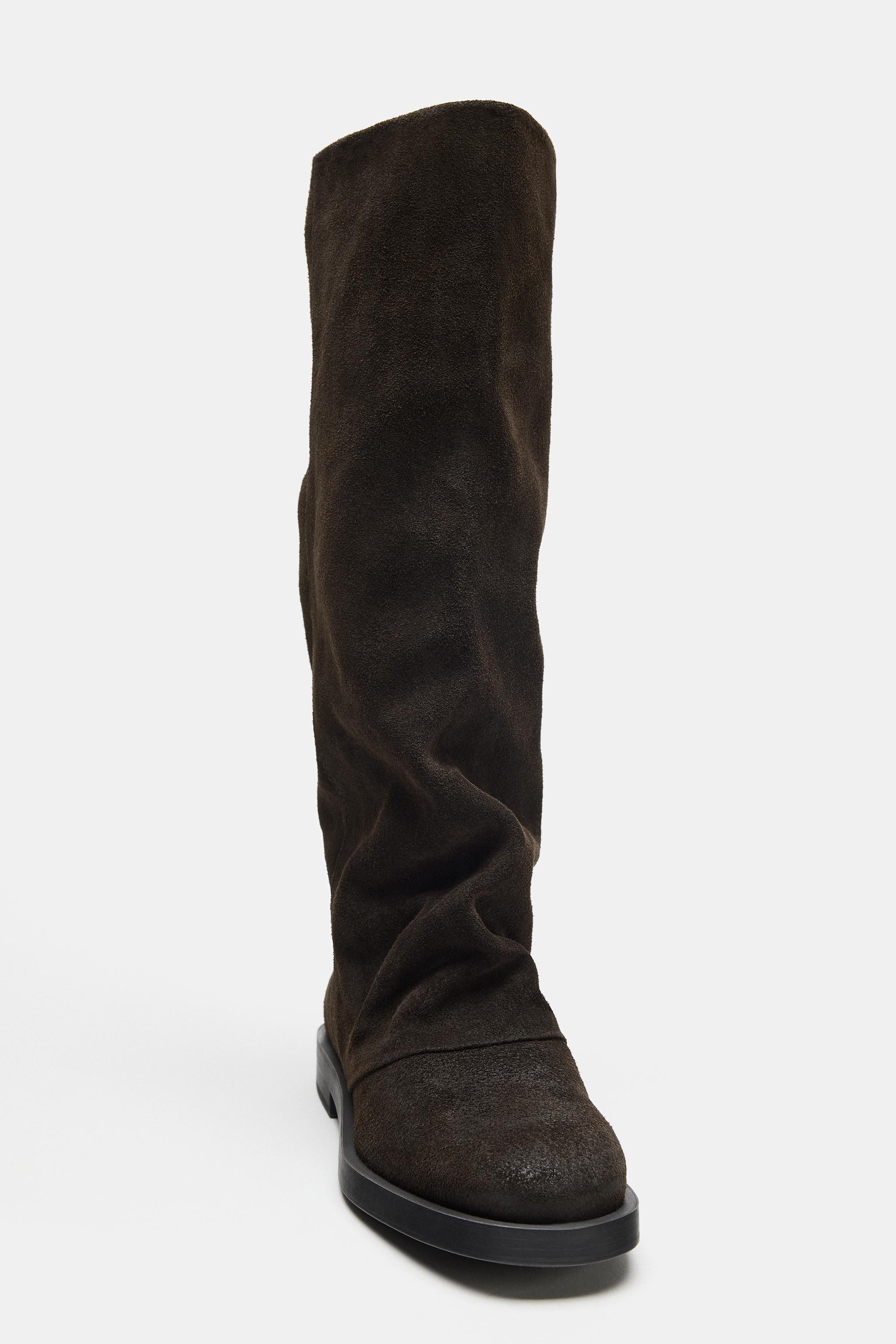 SUEDE HIGH BOOTS