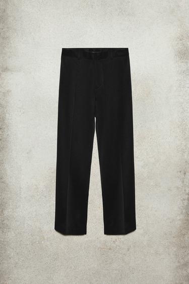 LUDOVIC DE SAINT SERNIN x ZARA 루즈 플레어 핏 팬츠 - Zara 블랙