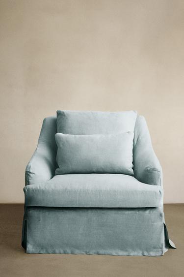 Zara ARMCHAIR 01 - Mid-blue