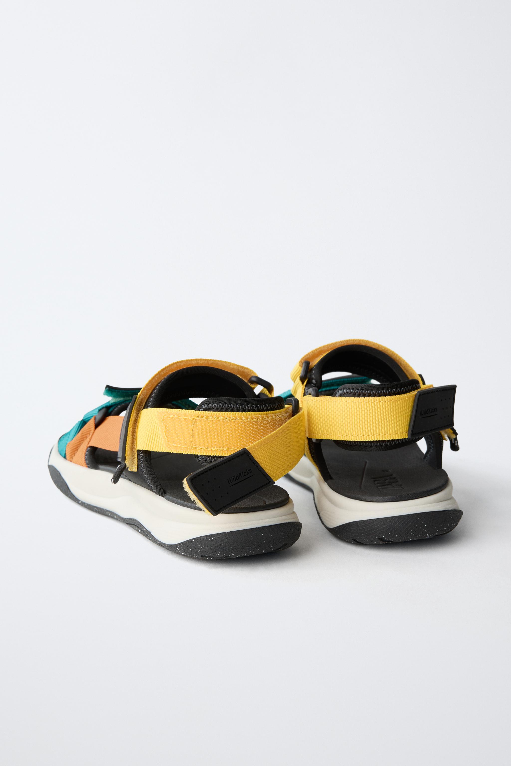 MULTICOLOR TECHNICAL SANDALS