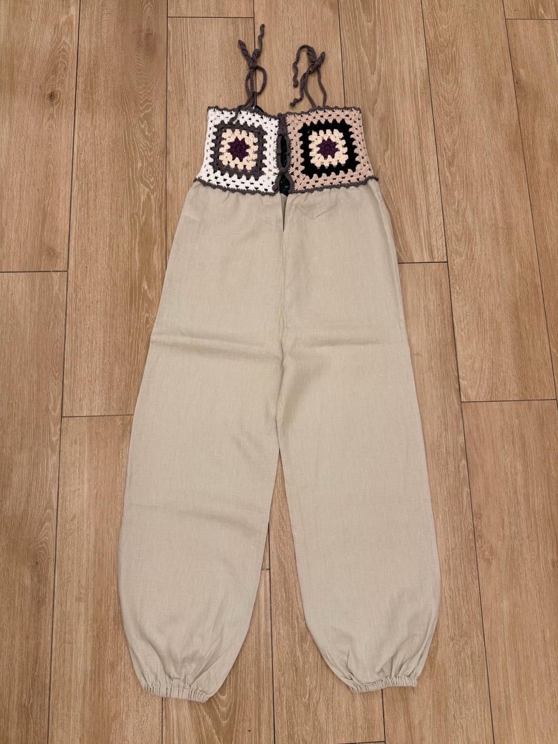 KNIT WAISTCOAT TOP WITH BACK TAB - Image 2