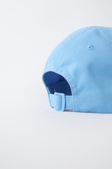 CASQUETTE EFFET DÉLAVÉ BRODÉE - Bleu de Zara - Image 2